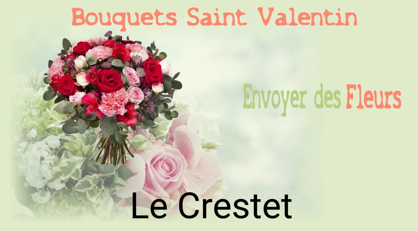 Roses de Saint-Valentin livrées à Le Crestet